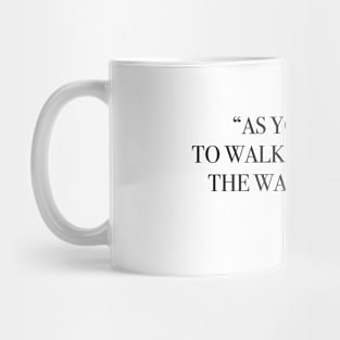 The way appears Mug